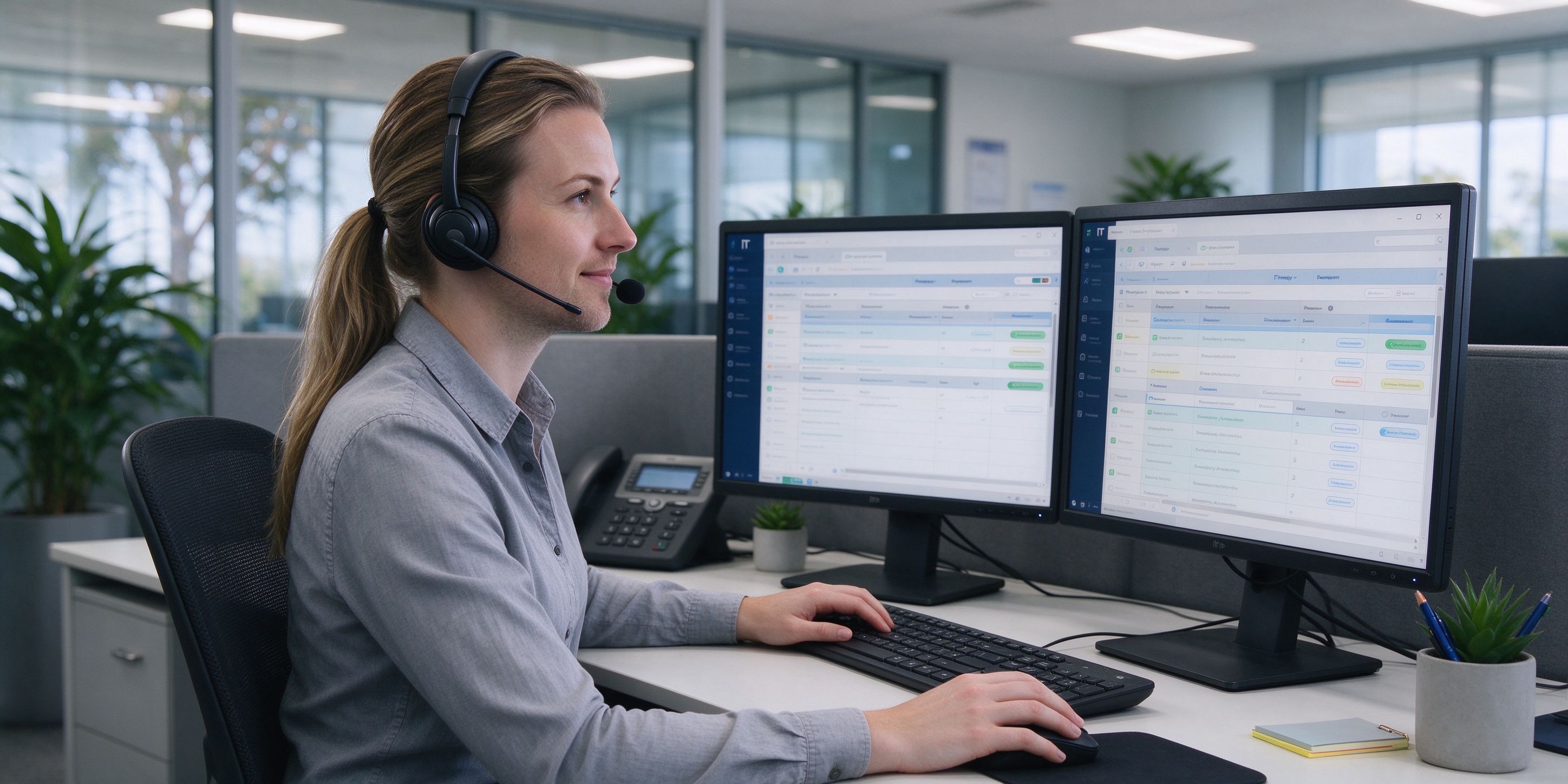 Managed IT helpdesk and 24/7 monitoring